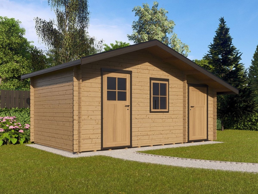 Dřevěný zahradní domek Česká Manufaktura Flint
