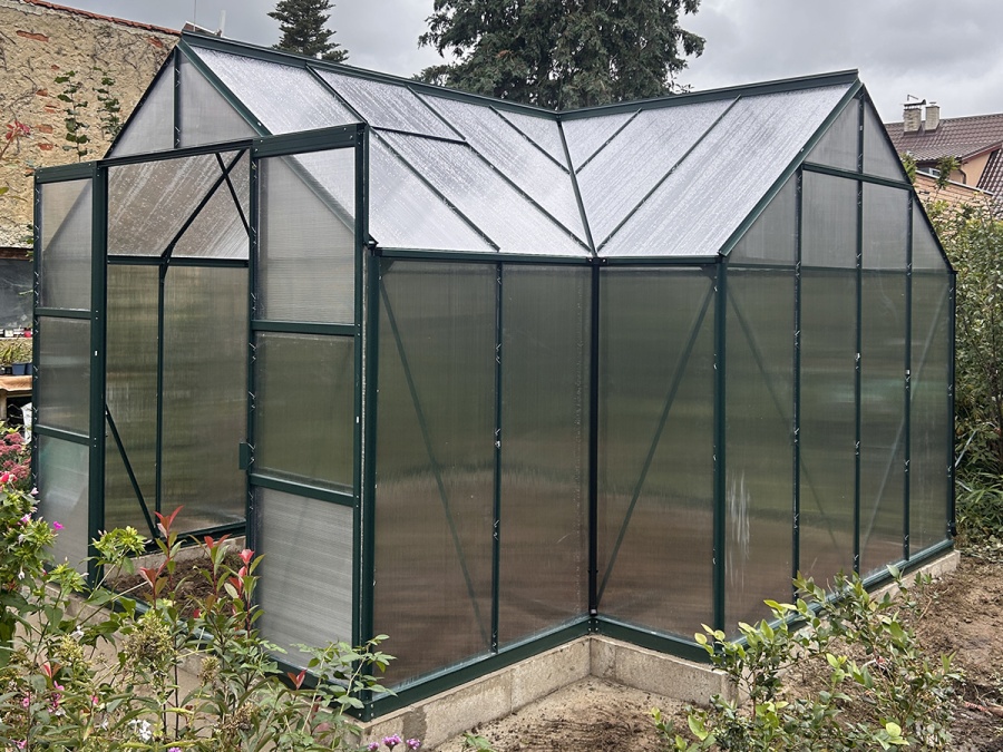 Montáže skleníků